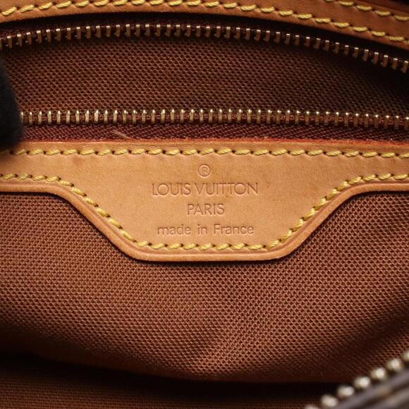 LOUIS VUITTON Brown Monogram Leather Shoulder Bag - Picture 4 of 7